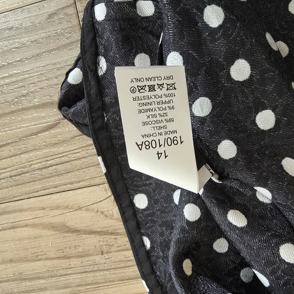 Kate Spade New York Harmony Dot Cloqué Top Size 14 - Picture 6 of 6